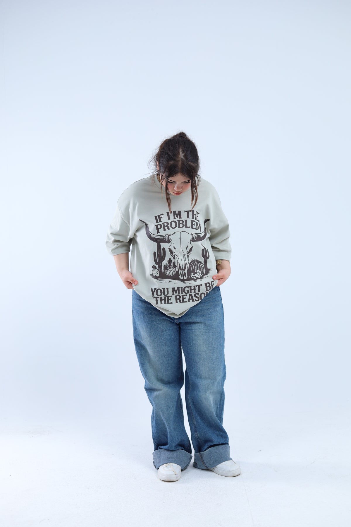 BOW Shirt Oversize T-Shirt