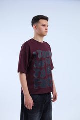 Took The Risk Oversize T_shirt