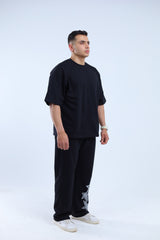 MS Sweatpants black - Stars